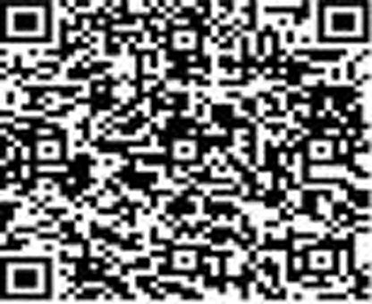 A black and white QR code fills the frame, composed of many small, dark squares on a light background.